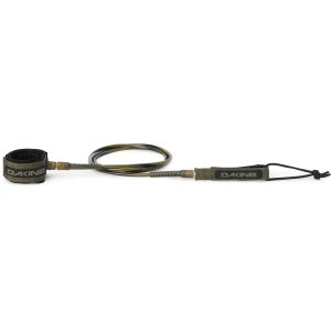 Kainui Team Leash 8Ft X 1/4In - Dark Olive