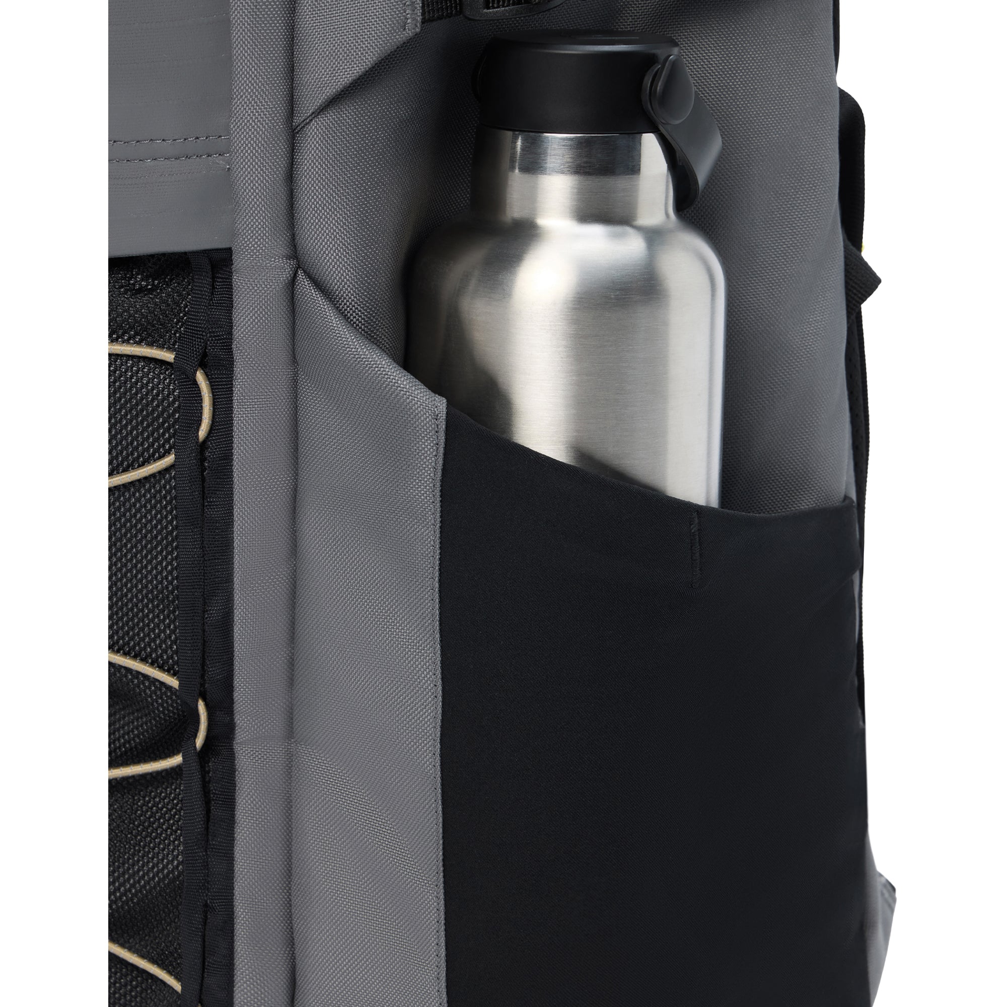 Mission Surf DLX Wet/Dry Rolltop Backpack 35L - Stone/Castlerock - Image 9