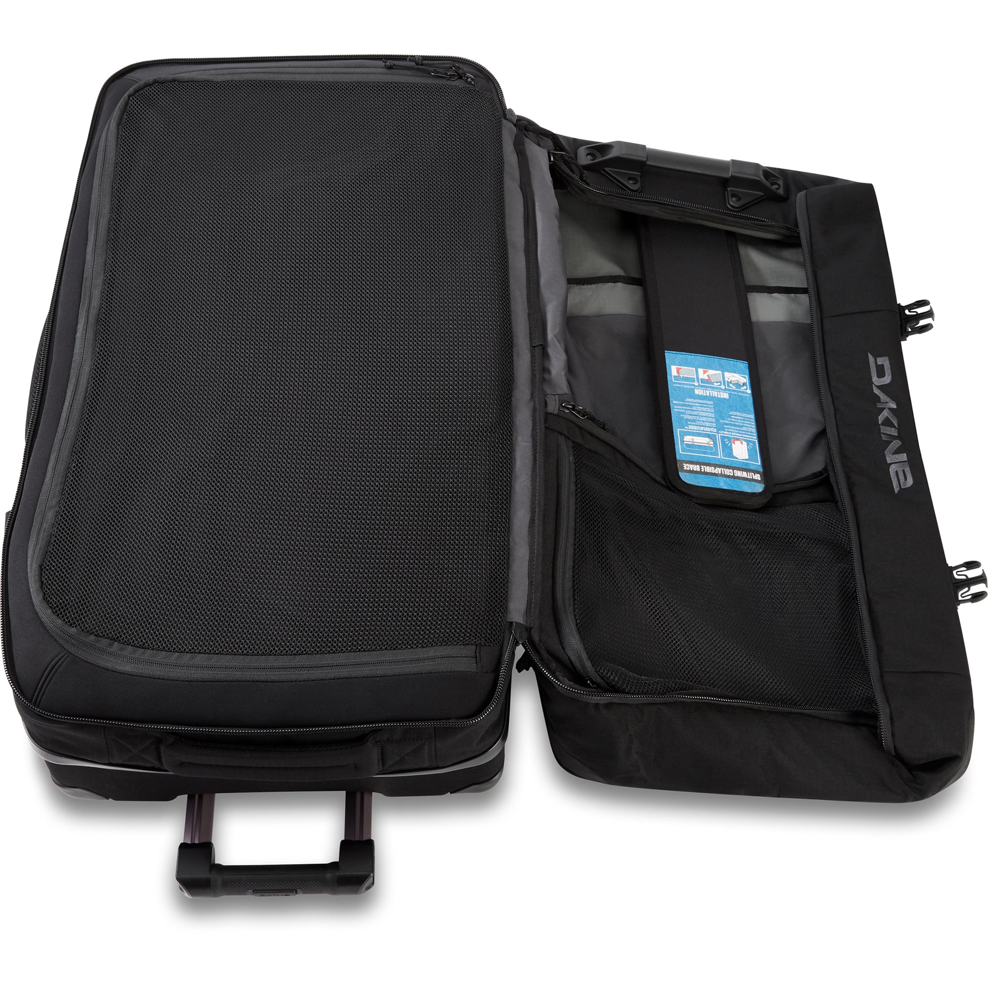 Split Roller Bag 110L - Black - Image 8